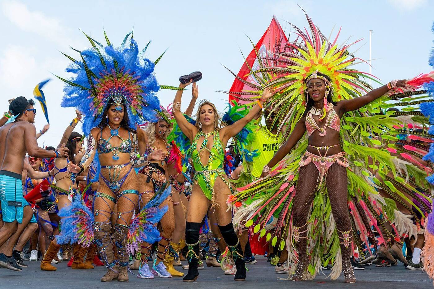 Carnival in Jamaica masqueraders