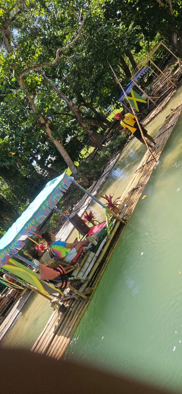 Historic Falmouth district in Jamaica